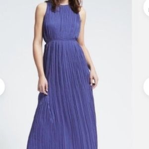 Banana Republic pleated maxi dress